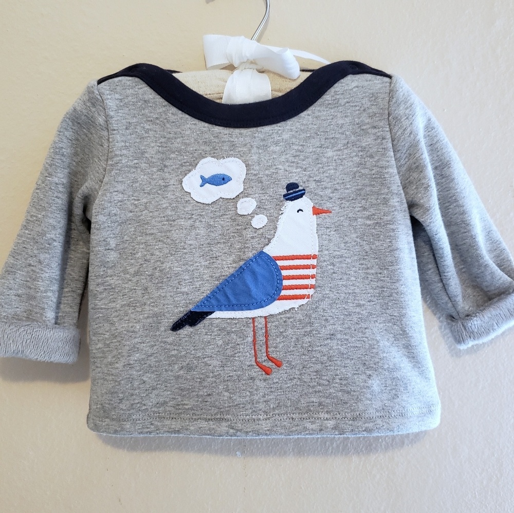 Baby Gap's long sleeved shirt